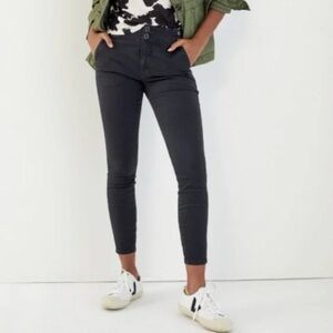 Anthropologie Pilcro And The Letterpress High Rise Skinny Gray Pants